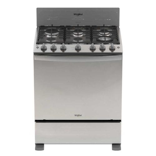 Estufa de Piso Whirlpool 30" WFR5050S con Air Fry Gris