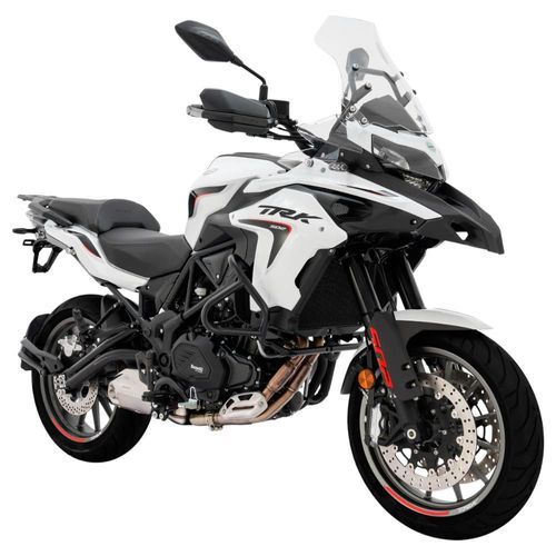 Motocicleta Doble Propósito Benelli TRK 502 Blanca
