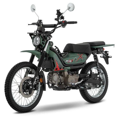 Motocicleta de Trabajo Italika AT135X Verde