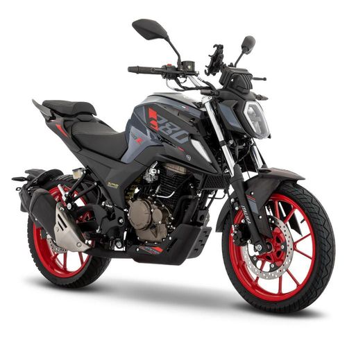 Motocicleta Urbana Italika 280Z Gris