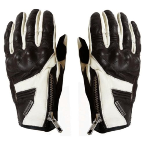 Guantes Moto Immortale Classic Beige Café Talla M