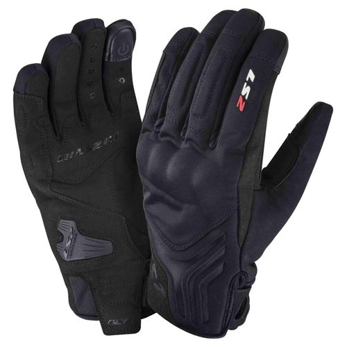 GUANTES LS2  PARA MOTOCICLISTA JET 2 NEGRO TEXTIL