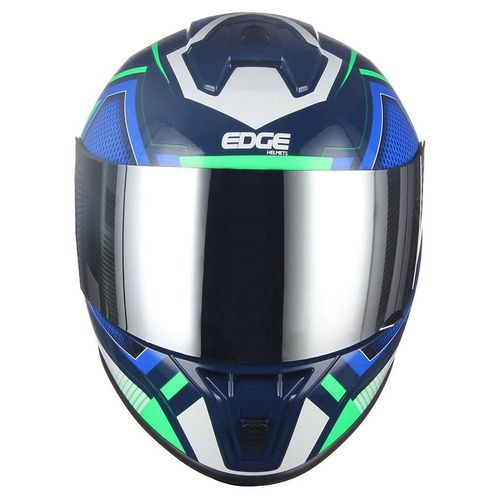 CASCO INTEGRAL ZOOM BERLIN AZUL/BLANCO VISOR DARK LIGHT