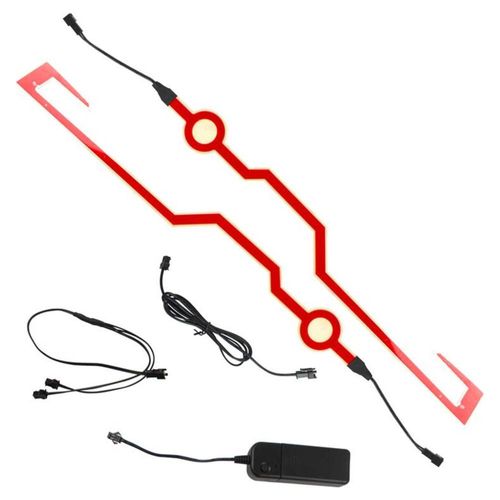 Led Decorativa Rojo Para Cascos 12V
