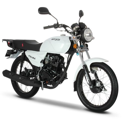 Motocicleta de Trabajo Italika DT125 Delivery Blanca