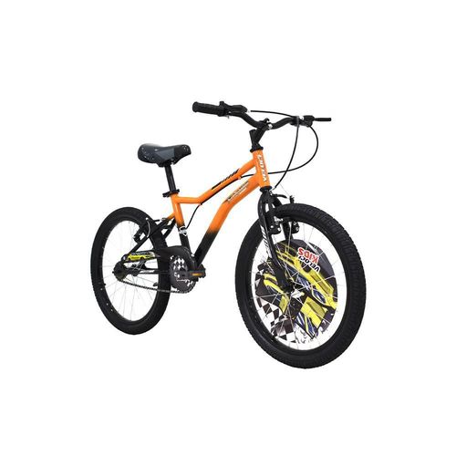 Bicicleta Infantil Veloci Racing R20 7V Naranja