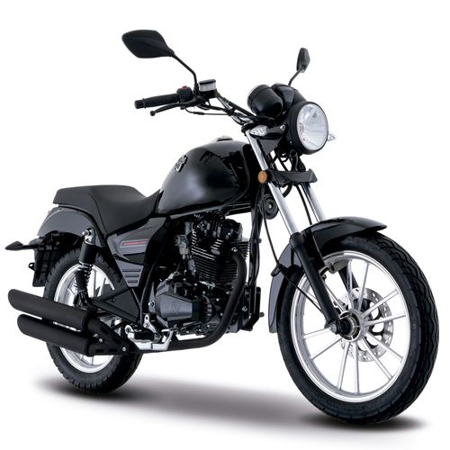 Motocicleta Chopper Italika RC250 Negra